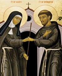 St Francis and St Clare